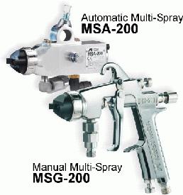 Anest Iwata | Air Assisted Airless Multi-Spray Gun | Anest Iwata